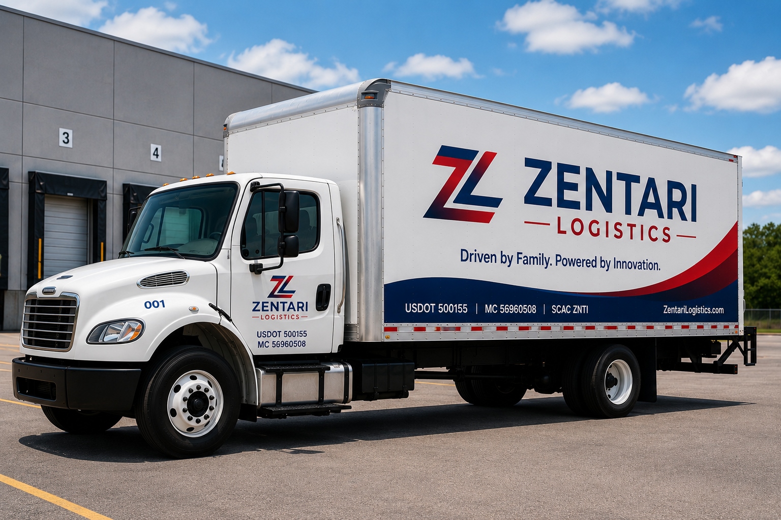 Zentari Logistics Box Truck